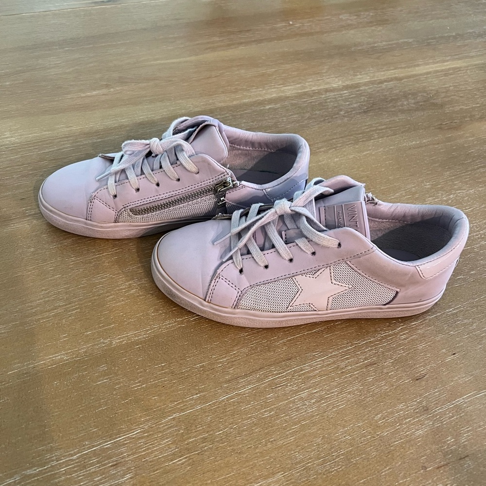 Girls Purple Vintage Havana Sneakers
